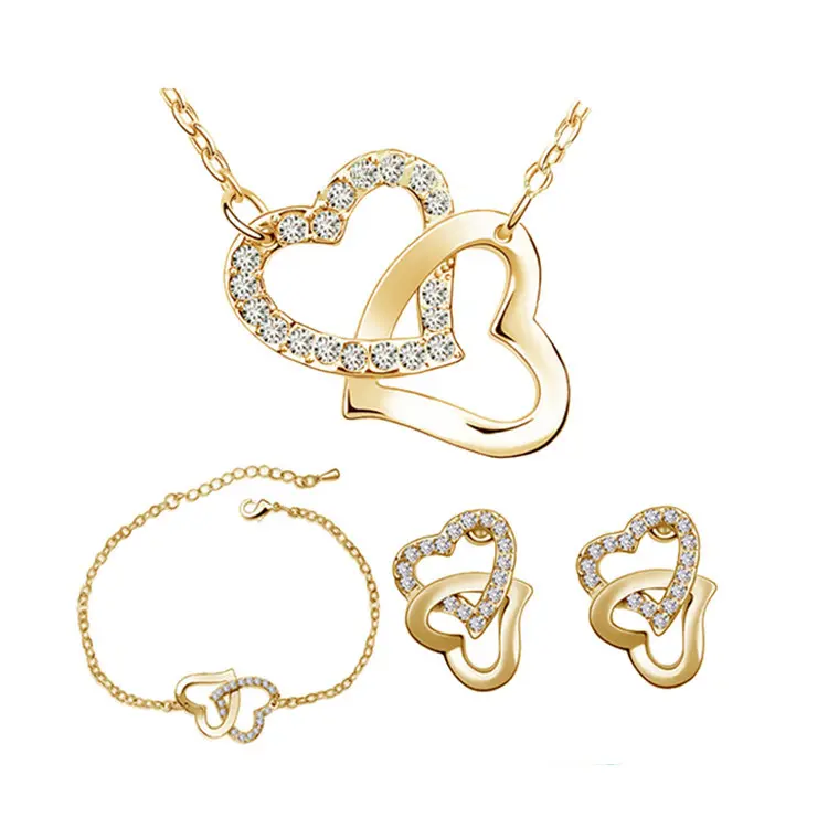 Heart shaped Necklace Set