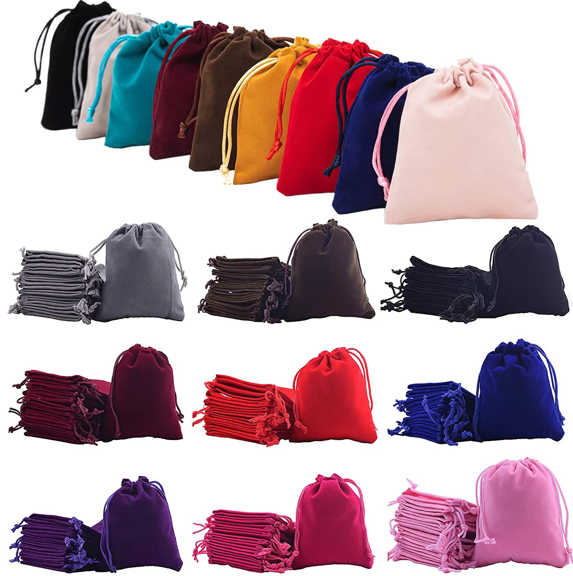 Colorful Storage Pouches