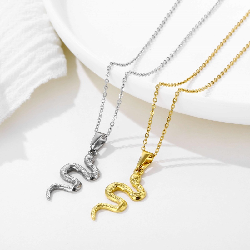 Snake Pendant Necklace