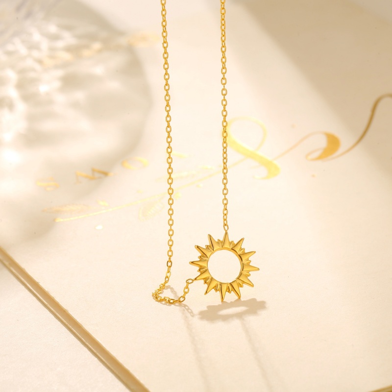 sun pendant necklace