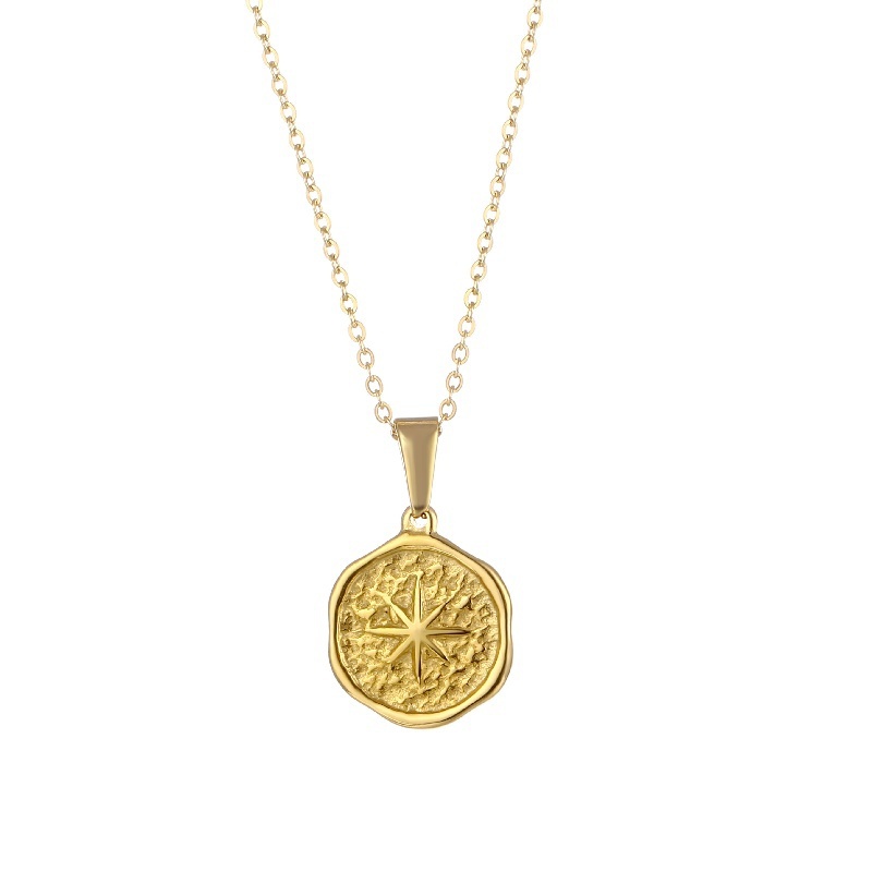 Gold Plated Polaris Necklace Jewelry