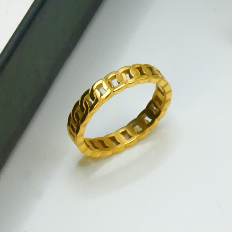 Cuban chain ring