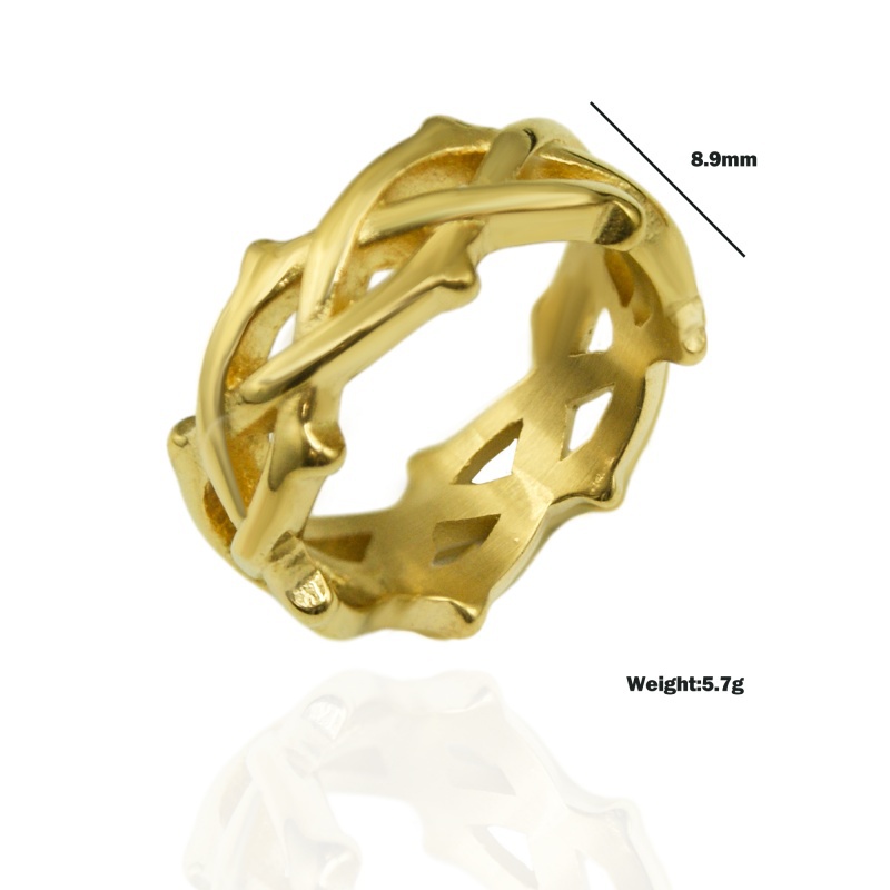 interwoven ring