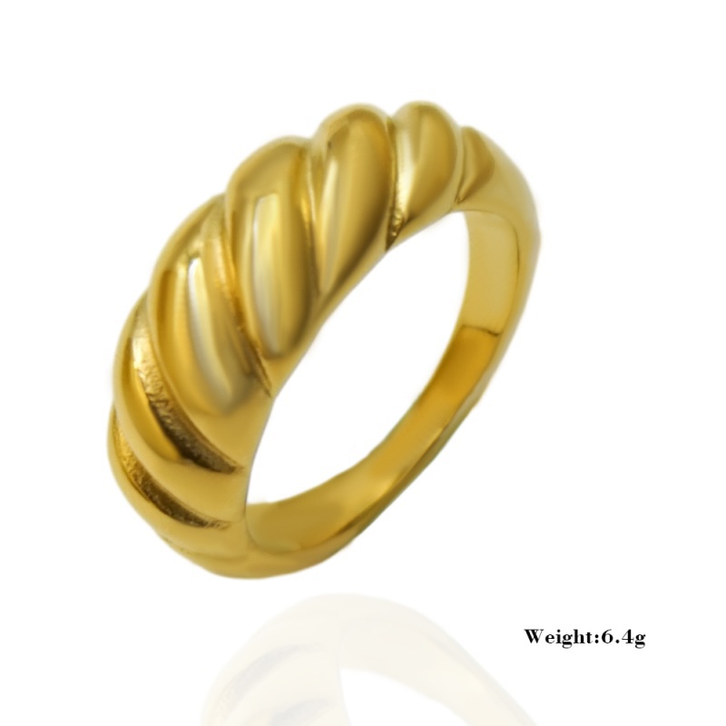 twisted stripe ring