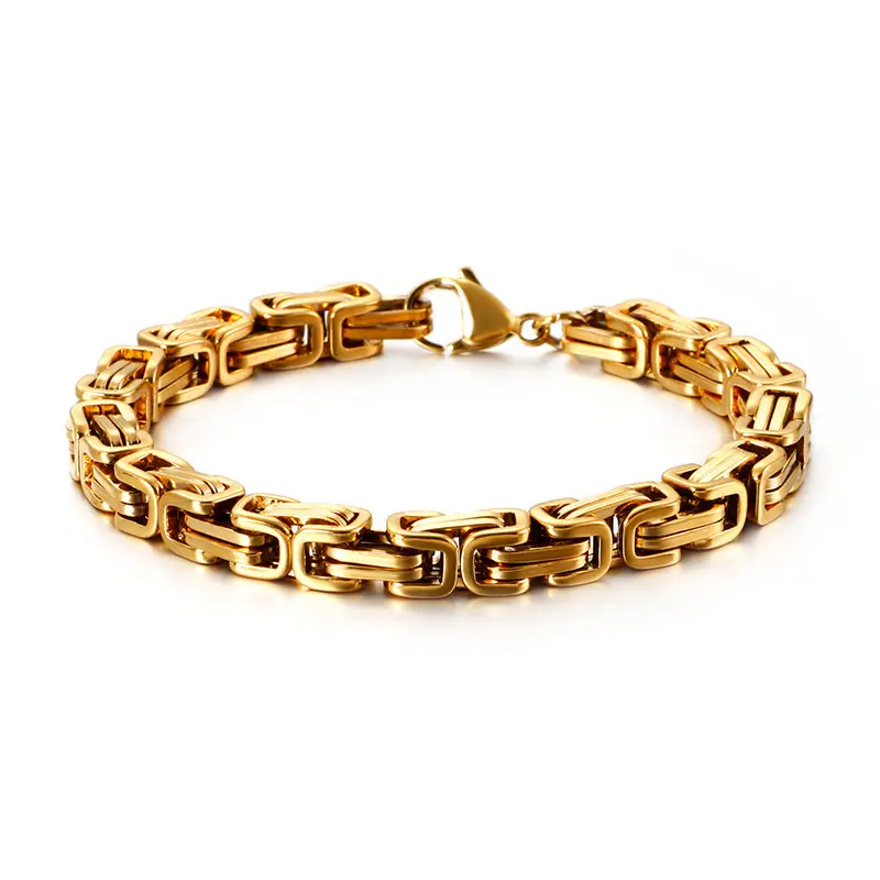 gold stainless steel bracelet