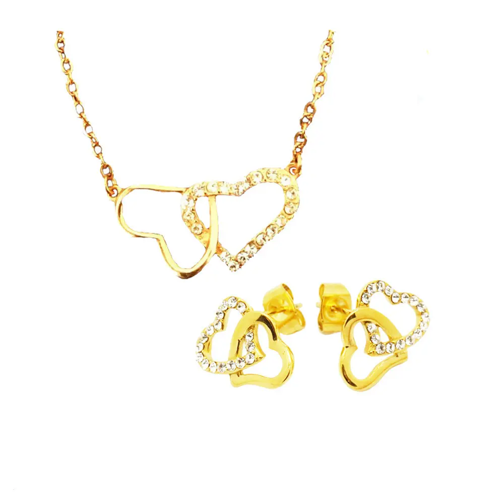 Delicate Heart Jewelry Set