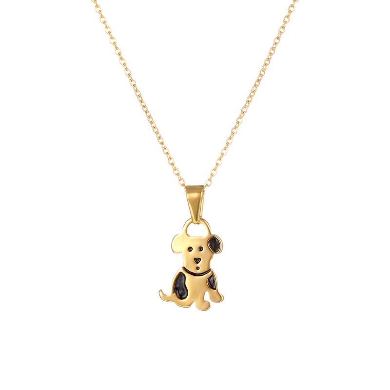 Dog shaped necklace