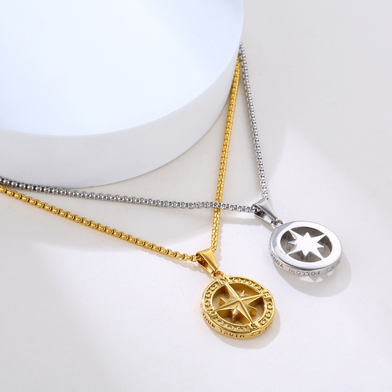 compass necklace