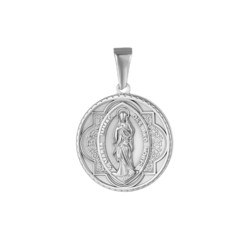 Virgin Mary Stainless Steel Pendant