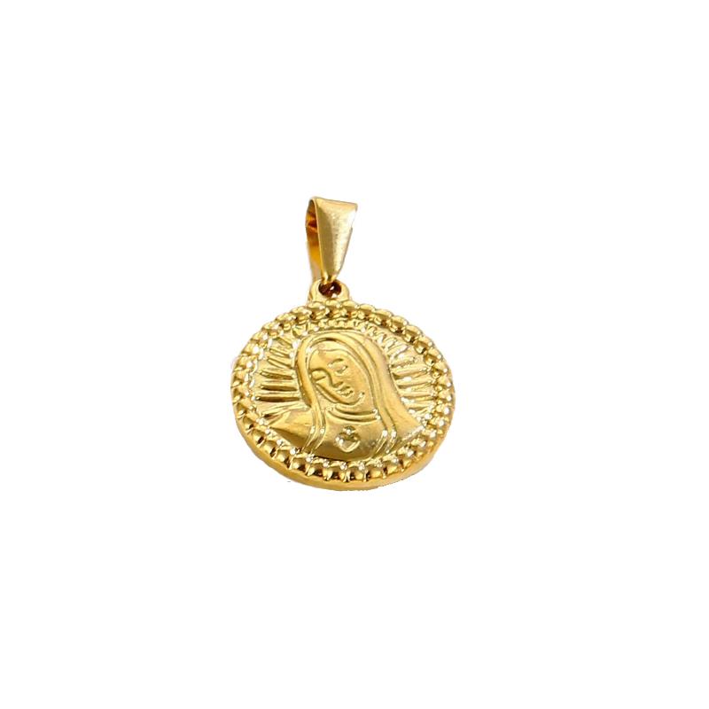 Gold Plated Virgin Mary Pendant