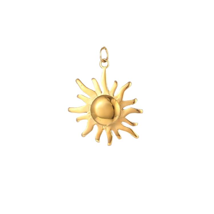 Gold plated Sun Pendant