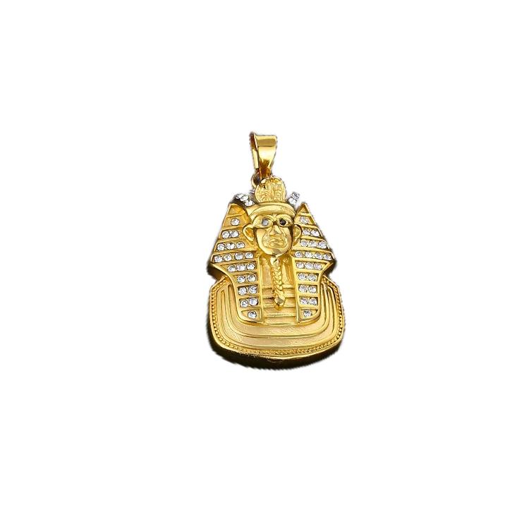 Pharaonic Diamond Encrusted Pendant