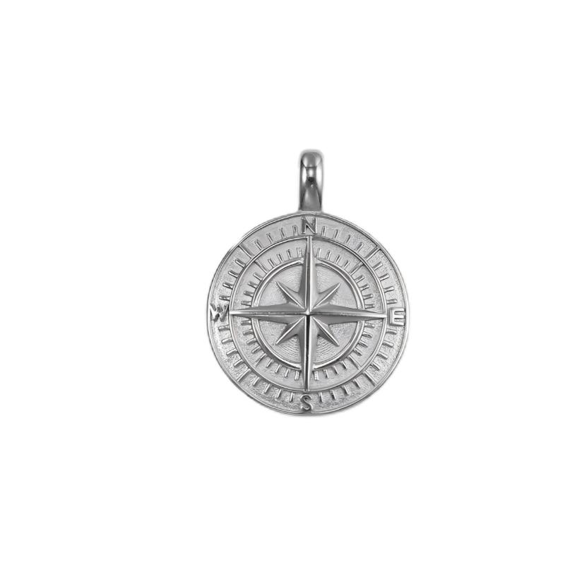 Colorful Compass Pendant