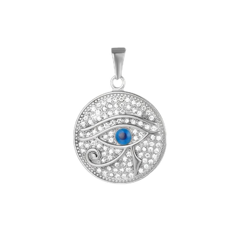 Eye of Horus Diamond Encrusted Pendant