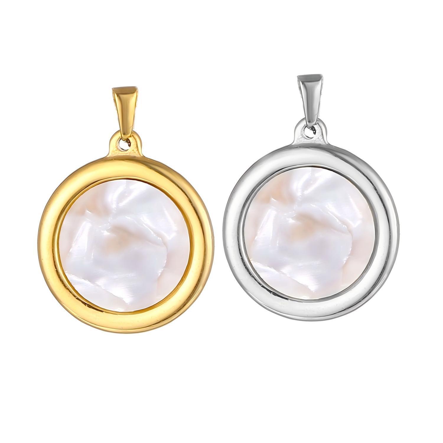 Round Women Pendant