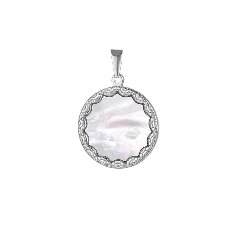 Round Women Pendant