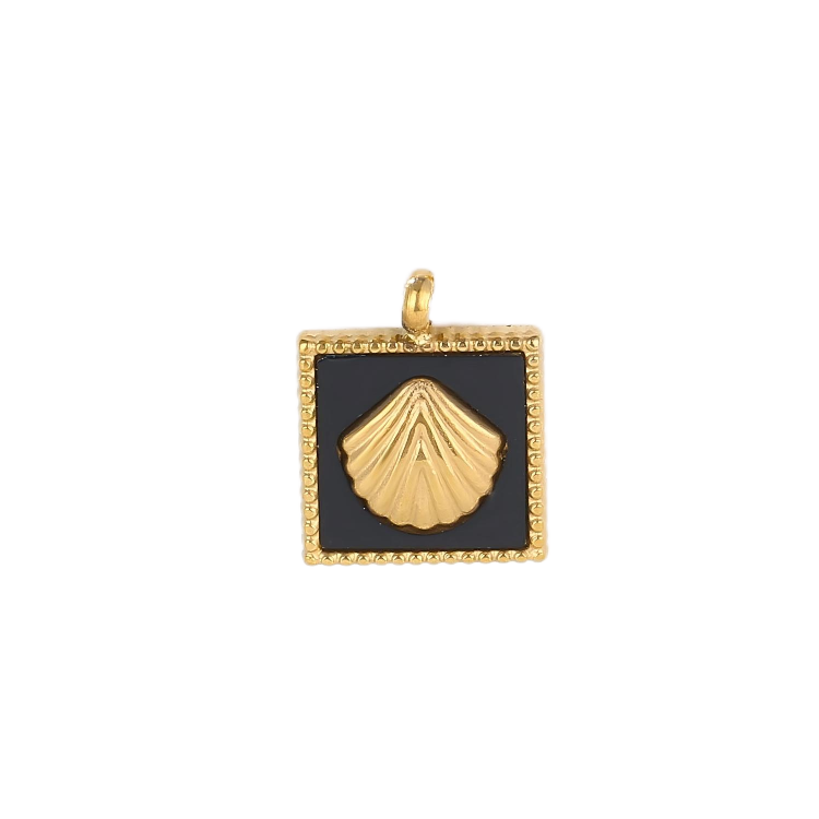 Shell Square Pendant