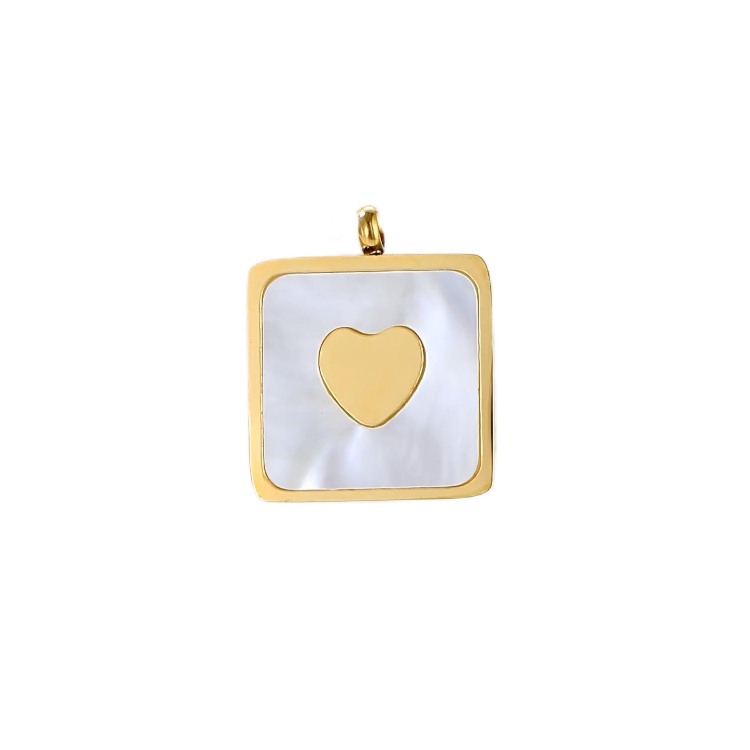 Heart Square Pendant