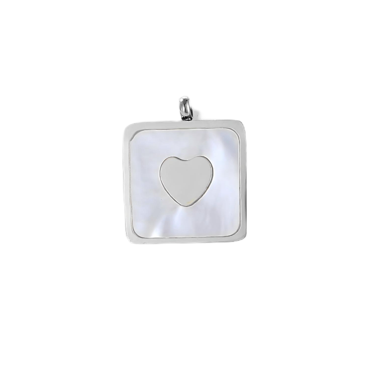 Heart Square Pendant