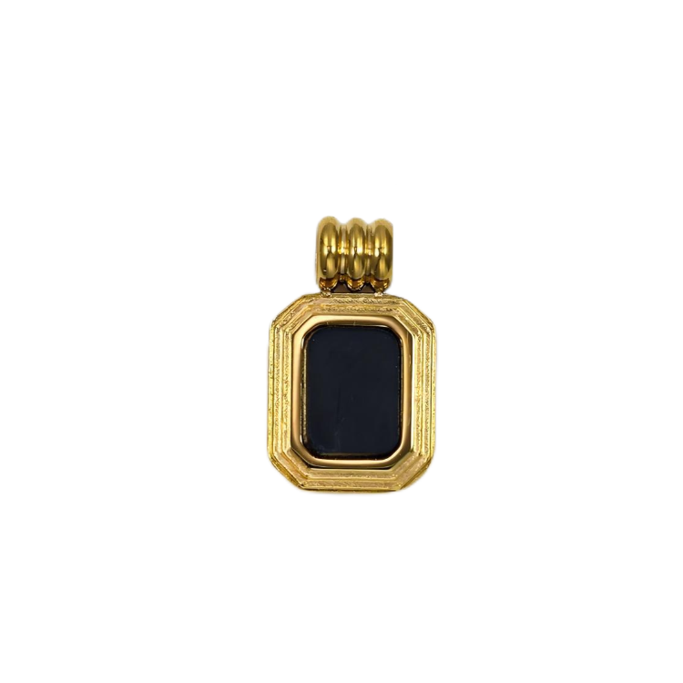 Black Gemstone pendant