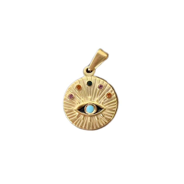 Colorful Eye Pendant