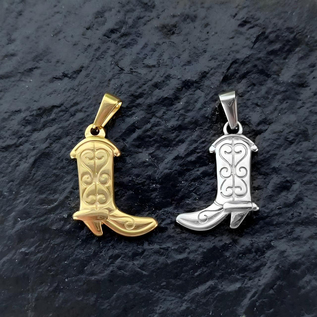 Cowboy Boot Pendant