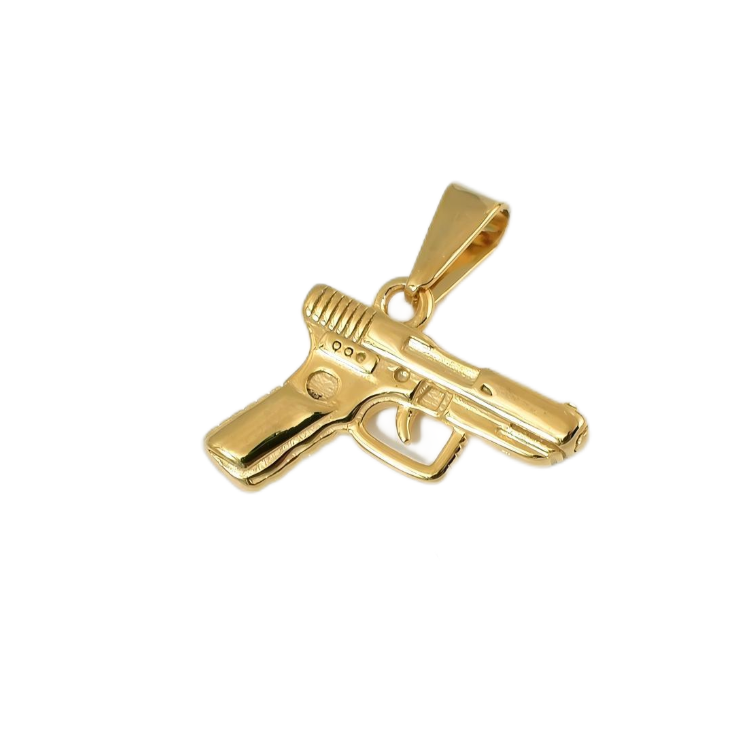 Gun Shape Pendant