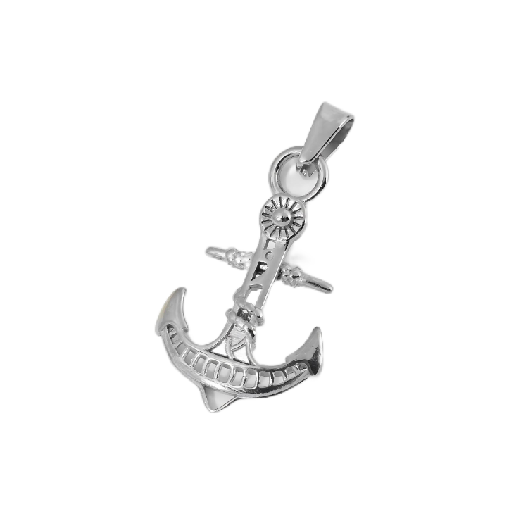 Nautical Anchor Gold Plated Pendant