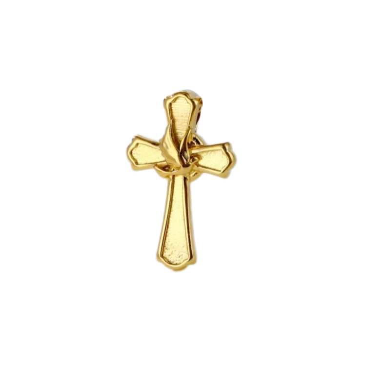 Elegance Gold Cross Pendant