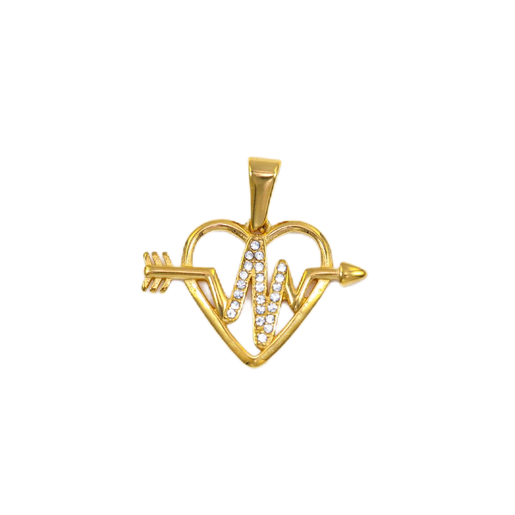 Love Arrow Diamond Pendant