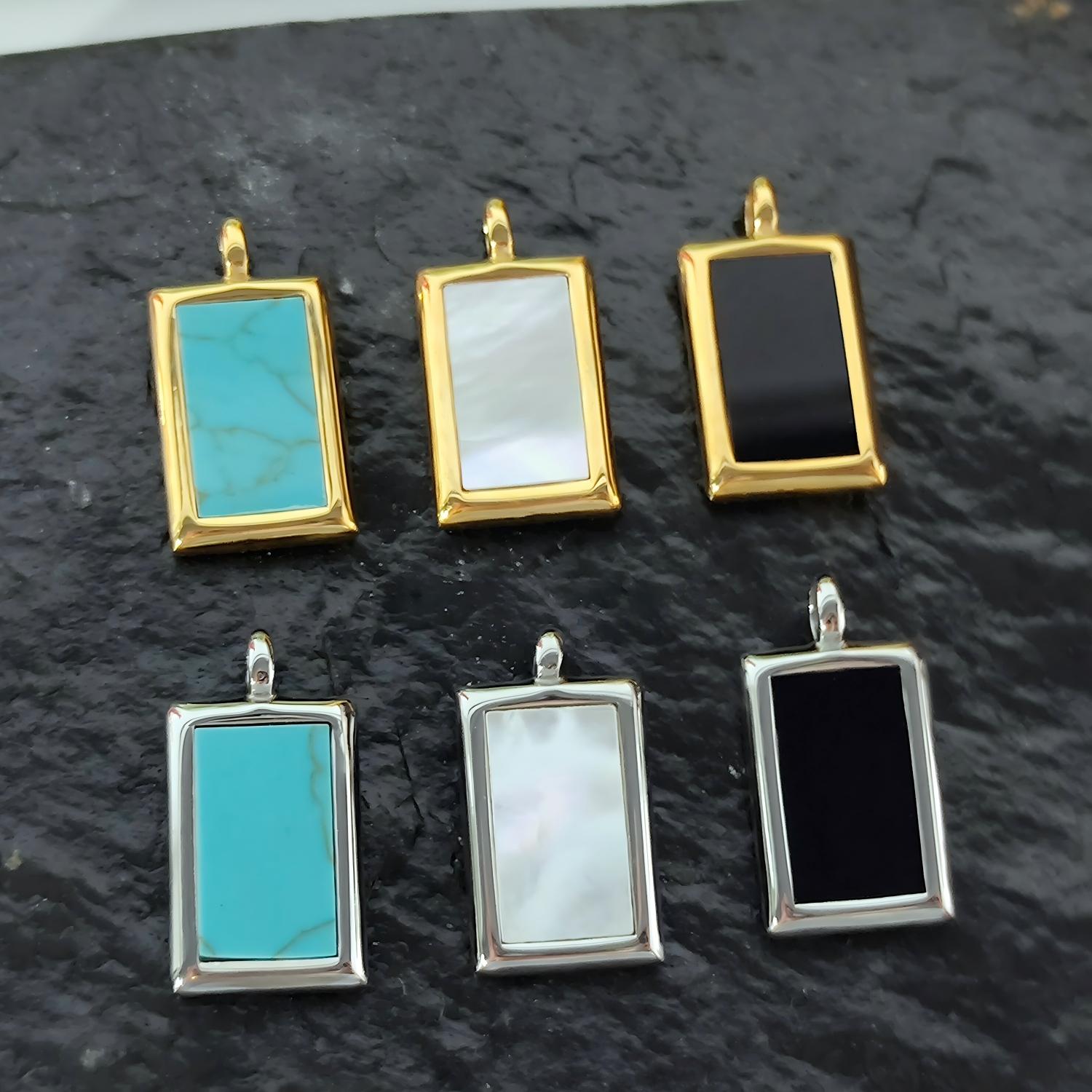 Fashionable Two Color Pendant