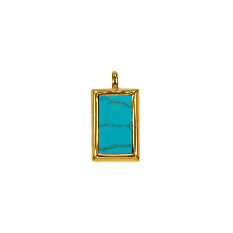 Rectangular Steel Pendant