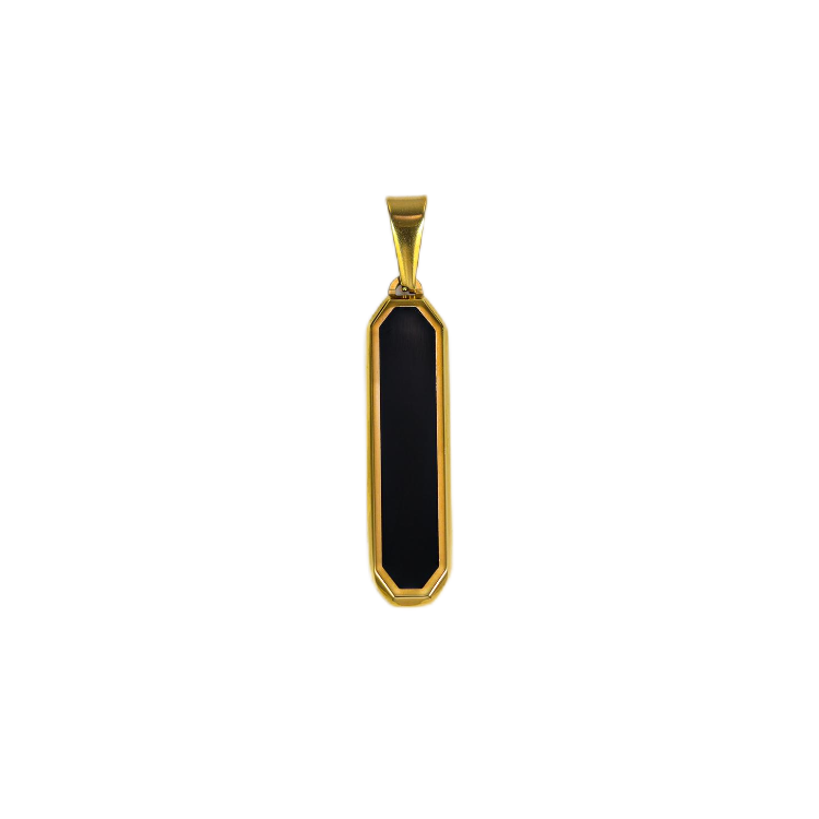 Gold Plated Trimmed Pendant