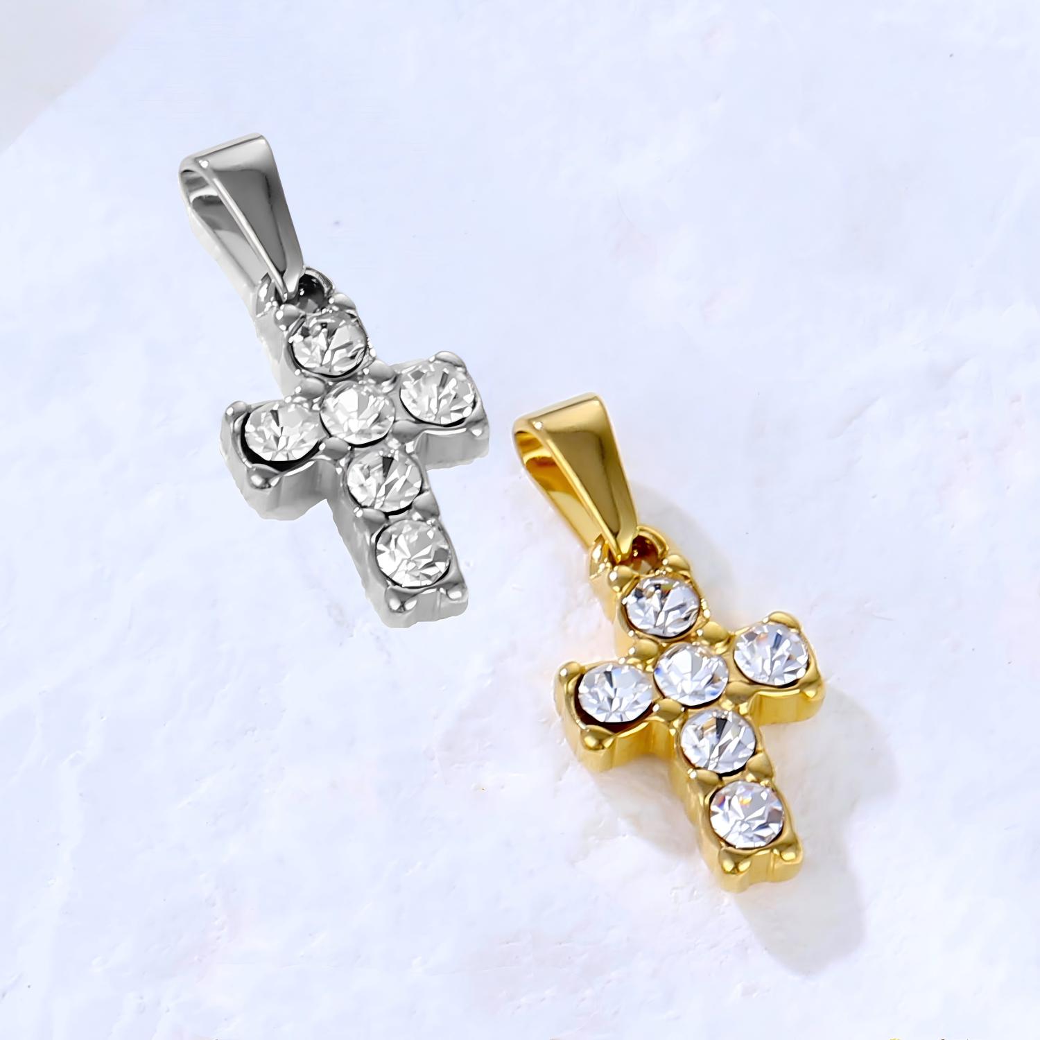 Dazzling Cross Pendant