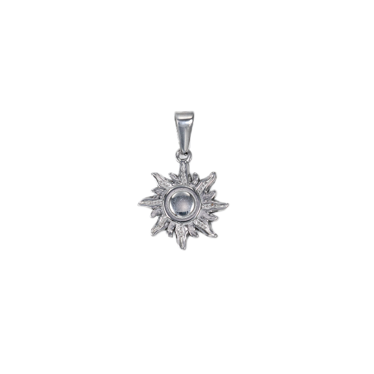 Sun Stainless Steel Pendant