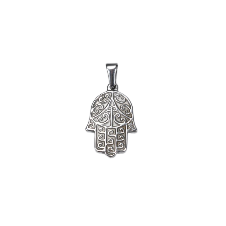 Stylish Stainless Steel Fatima Pendant