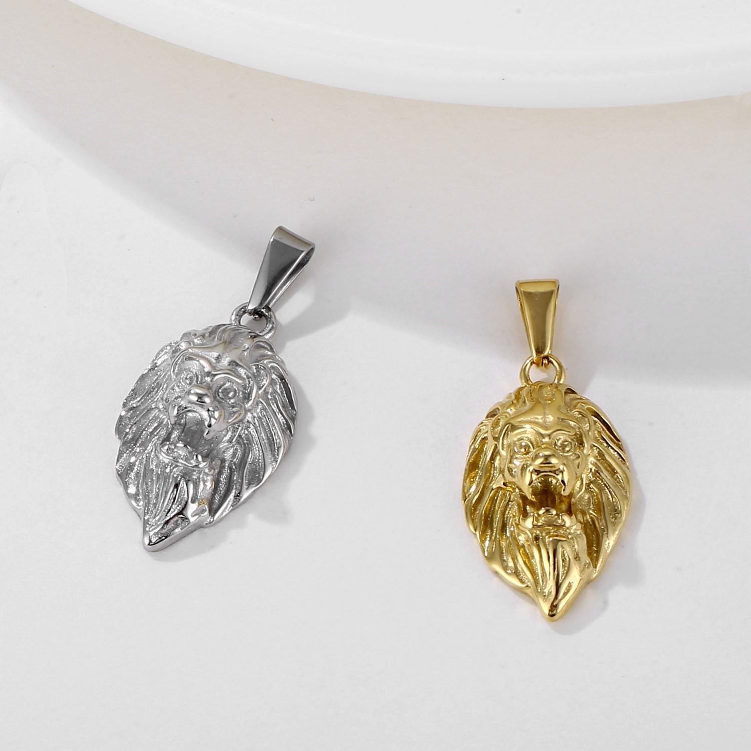 Lion Head Pendant