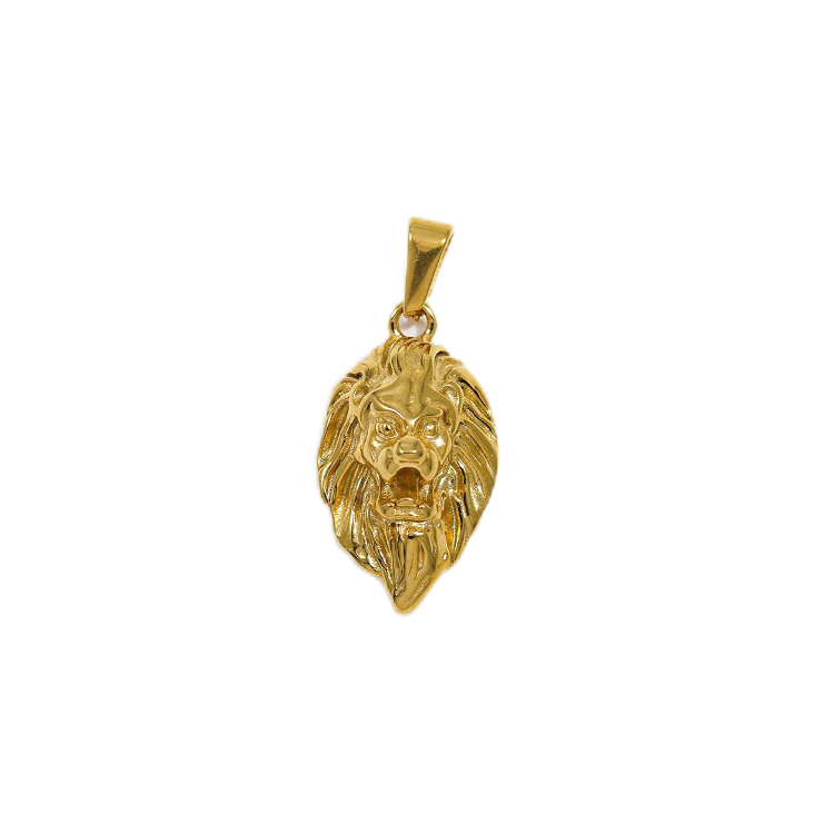 Lion Stainless Steel Pendant