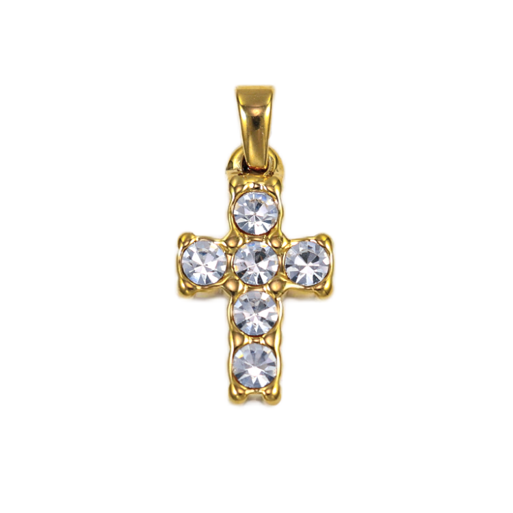 Dazzling Cross Religious Pendant