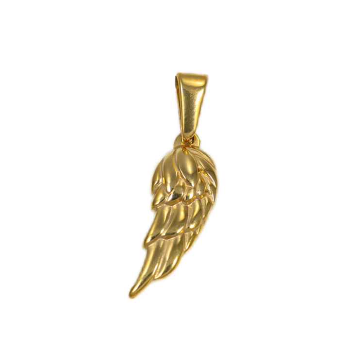 Factory Wing Feather Pendant