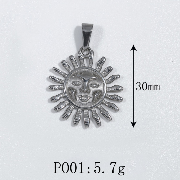 Wholesale Sun Face Pendant