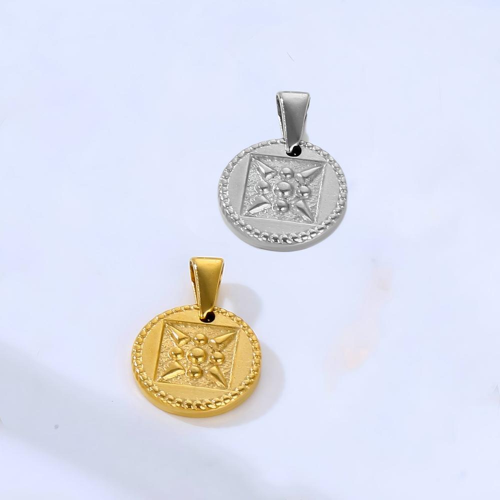 Custom Round Stainless Pendant Custom Round Stainless Pendant