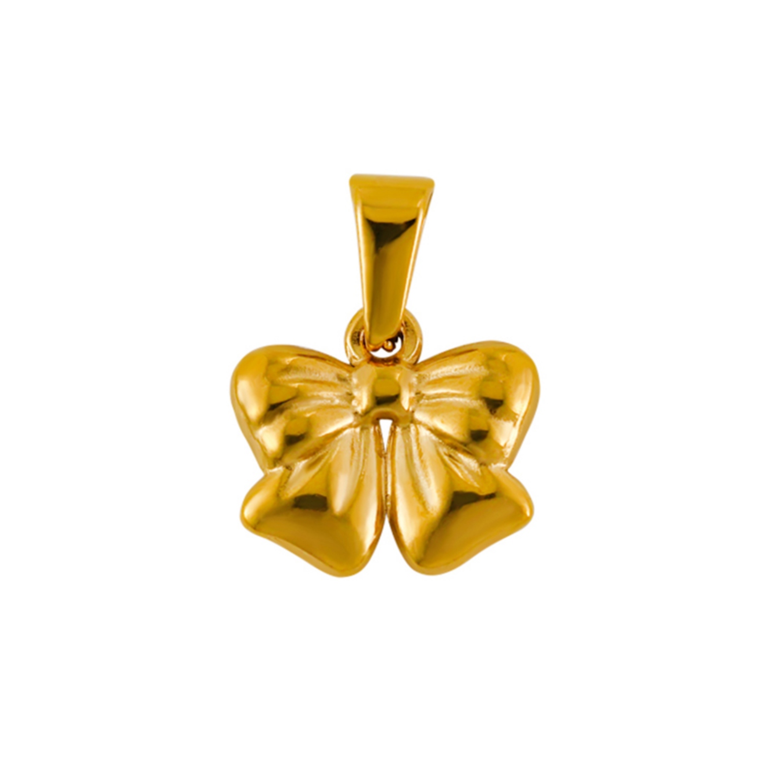 Stainless Steel Bow Pendant Stainless Steel Bow Pendant