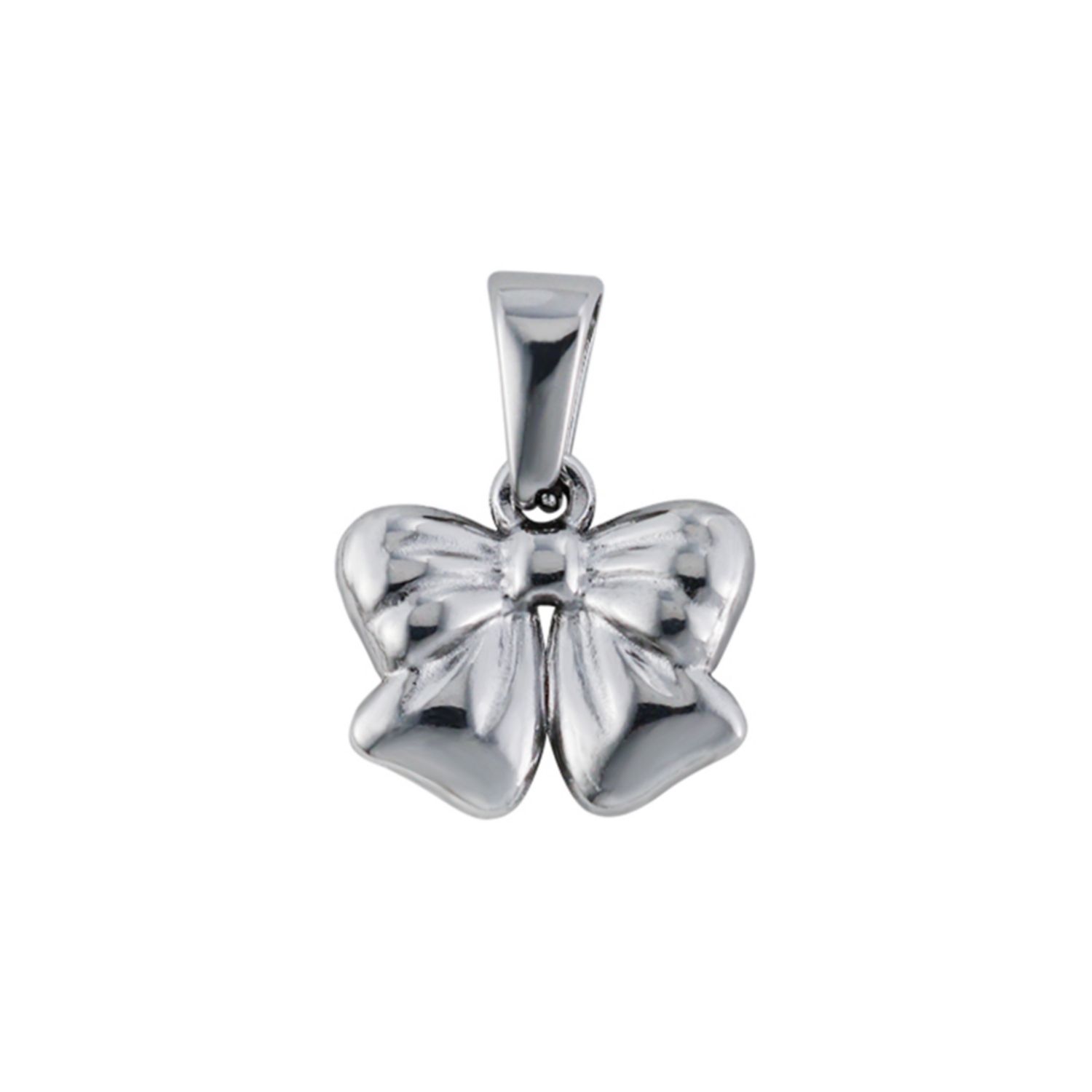 Gold Silver Bow Pendant Gold Silver Bow Pendant
